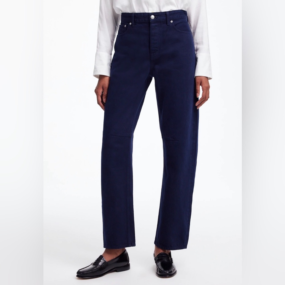 Madewell The Darted Barrel Leg Jean - Picture 3 of 14